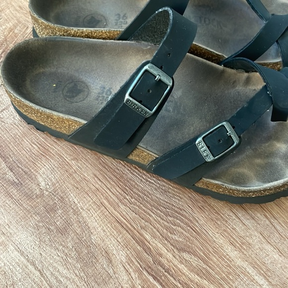 Birkenstock Mayari Sandals Silver Soft Footbed EU 36 Germany - Picture 4 of 5